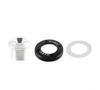DAZZLEEX Vis de pédalier, Kit de boulons de Bras de manivelle de vélo en Alliage d'aluminium Auto-extractible M18-M30 pour-SRAM Spare Dub Nouveau (Argent)
