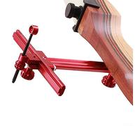 DAZZLEEX Viseurs de tir à l'arc, Arc et flèche de type T Recurve Accessoires de tir à l'arc Viseur en métal Compétitif 15 * 13 * 8 cm (Rouge)