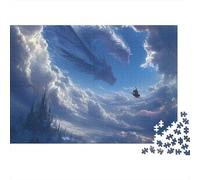 Dazzling Flying Dragon Puzzle Puzzle De 1000 Pièces Jouet De Défi Adultes Et Enfants Puzzle De Plaisir Familial Défi Éducatif Cadeau De Décoration Intérieure 70x50cm/1000pcs