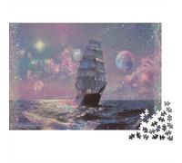 Dazzling Sunset Ocean Puzzle Puzzle De 1000 Pièces Jouet De Défi Adultes Et Personnes Âgées De Plus De 12 Ans Puzzle Créatif Défi Éducatif Cadeau De Décoration Intérieure 52x38cm/1000pcs