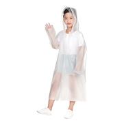DAZZLUXE 1 manteau de pluie transparent pour enfants, imperméable, imperméable, adapté pour la randonnée, les voyages, le camping, Couleur transparente., taille unique