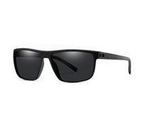 DAZZLUXE 1 paire de lunettes de soleil à carreaux, 1 boîte de rangement pour lunettes de soleil, 1 chiffon de nettoyage pour lunettes, lunettes de soleil polarisées pour homme, lunettes de soleil
