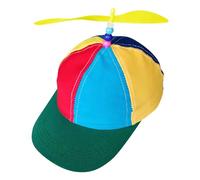DAZZLUXE Bouchon à Vis Coloré, Casquette d'Hélicoptère et de Baseball pour Enfants - Idéal pour les Voyages et Jeux en Plein Air