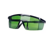 DAZZLUXE Lunettes de Protection Laser Vert Foncé - Protection Infrarouge et Ultraviolet, Contre la Lumière