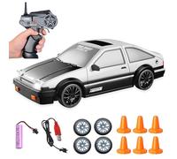 DAZZTIME Voiture Télécommandée Drift,RC Drift Car,1:24 RC Car,avec 2,4 GHz Télécommandes,30 km/h,Voiture Radiocommandée Adulte,pour Enfant Adulte Anniversaire Cadeau