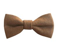 DB Dickie Bow Children's Cotton Blend Bow Tie Nœud Papillon pour garçon, Camel, Length 10cm, Width 5cm