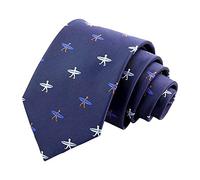DB Dickie Bow Cravate classique pour homme Bleu marine imprimé tissé
