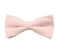 DB Dickie Bow Nœud papillon pré-noué en coton mélangé de luxe pour homme, rose, Length 4.5 inches, width 3 inches