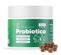 DB Labo - Probiotiques pour chiens 200 Snacks - Probiotique digestif pour chiens apporte bien-être à votre fidèle ami à 4 pattes - Ferments Lactiques Chien pour Démangeaisons Cutanées, Allergies et