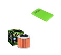 DB PARTS kit filtre à air et filtre à huile compatible avec BMW F650 Funduro 1997-2000