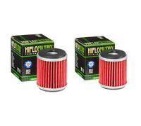 DB PARTS Lot de deux filtres à huile compatible avec BETA 125 RR LC Motard CBS Euro5 4T 2022