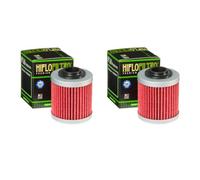 DB PARTS Lot de deux filtres à huile compatible avec CAN-AM 450 DS EFI 2008 2009 2010 2011 2012 2013 2014 2015 2016 2017