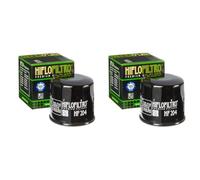 DB PARTS Lot de deux filtres à huile compatible avec Kawasaki 360 KVF C Prairie Advantage Classic 4WD 2003