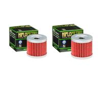 DB PARTS Lot de deux filtres à huile compatible avec MASH 125 Cafe Racer 2014 2015 2016