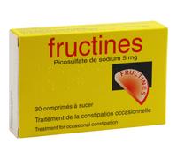 Db Pharma Fructines Au Picosulfate De Sodium Constipation Occasionnelle 30 Comprimés À Sucer 5mg