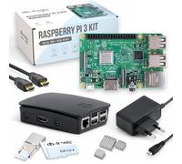 db-tronic Raspberry Pi 3 B 1 Go Starter Kit | Édition 64 Go | Alimentation | Boîtier | HDMI | Lecteur USB | Dissipateurs | idéal pour Home Assistant et Le Smart Home