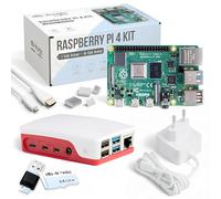db-tronic Raspberry Pi 4 8 Go Starter Kit | Édition 64 Go | Alimentation 15 W | Boîtier | Micro HDMI 4K | Dissipateurs | idéal pour Home Assistant et Le Smart Home