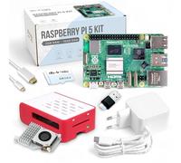 db-tronic Starter Kit pour Raspberry Pi 5 8 Go | Édition 64 Go | Alimentation 27 W | Boîtier Airflow | Refroidissement Actif | Micro HDMI 4K | idéal pour Home Assistant et Le Smart Home