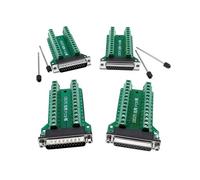 DB25 25pin Adapter RS232 Serial Signals Terminal Module Interface Converter To Terminal DB25 Connector Male Female D sub NWPNLXEA(Female Screw)