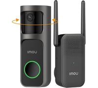 Db2S Sonnette Vidéo 2K(3Mp) Avec Chime, Extérieur Avec Caméra, Vision Nocturne Couleur 5M, Détection De Personne Ai, Caméra À 30 ° Pan, Audio Bidirectionnel,Sd Local