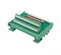 DB37 Module d'interface rail DIN avec boîtier en plastique et bornier pour le routage du signal dans l'automatisation et l'acquisition de données