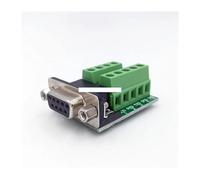 DB9 Adapter RS232 Serial Signals Terminal Module Interface Converter To Terminal DB9 Connector Male Female D NWPNLXEA(Golden female)