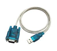 DB9 USB Adapter Cable - 39.37 Inches Seriâl Connection Lead | Prolific PL2303 Converter - Nickel Plated 9 Pin RS232 To USB Interface For COM Port Device Programming Connecting Series Devices