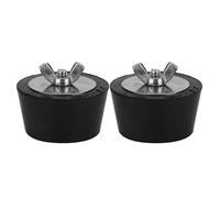 DBA 2pcs 2 po Bouchon d'Hivernage d'Expansion en Caoutchouc pour Piscine Spa Raccords d'Hiver Tuyauterie DA007