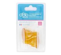 dBb Remond Tétines NN Caoutchouc 0-4 mois Lot de 2