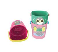 dBb Remond 3 Mini Seaux de Bain Framboise Vert Rose