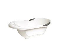 dBb Remond Baignoire bébé 4 mois à 3 ans Trou et bouchon de vidange Coloris Blanche