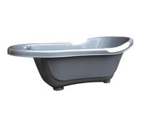 dBb Remond Baignoire bébé 4 mois à 3 ans – trou et bouchon de vidange – Argent