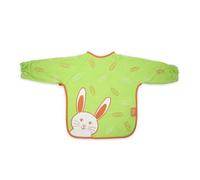 dBb Remond Bavoir Bébé à manches longues imperméable, coton doublé de plastique