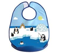 dBb Remond Bavoir Bébé Ramasse tout Poche Ramasse miettes Amovible Motif Pingouin