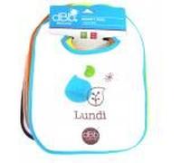 dBb Remond Bavoirs 7 Jours 4 Mois et + - Sachet 7 bavoirs