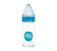 dBb Remond Biberon Jus de Fruit Régul'Air Verre Bleu Translucide 110ml