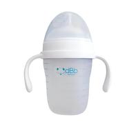 dBb Remond Biberon L.O -Large Ouverture- 240 ml en Silicone avec Capuchon - Résistant aux Chocs - Tétine N.N Nouveau-Né - Tétine Anti-Coliques - Biberon Bébé dès la Naissance - Sans BPA
