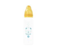 dBb Remond Biberon Régul'Air 270 ml en Polypropylène - Tétine NN -nouveau-né- anticolique en silicone - Débit régulier - 1er âge, 0 à 4 mois - Fabrication française - Jaune moutarde