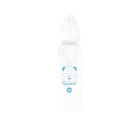 dBb Remond Biberon Régul'Air 360 ml en Polypropylène - Tétine anticolique en silicone - 3 débits variables - 2ème âge, 4 mois + - Fabrication française - Blanc