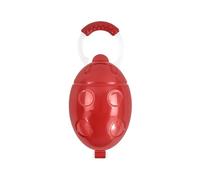 dBb Remond Boîte à Sucettes Bébé "Coccinelle" - Rouge & Blanche - Boîte à Tétines Bébé avec Couvercle Hygiénique - Boîte Rangement Sucettes Portable - Accessoire Bébé Pratique pour Transport & Voyage