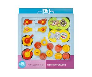 dBb Remond - Kit de Sécurité Bébé 15 Pièces - Caches Prises, Protège Meubles, Blocs-Portes - Protection Maison et Enfant - Sécurité Domestique Complète - Installation Rapide et Facile