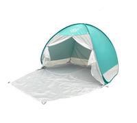 dBb Remond - Maxi Tente Anti-UV Bébé - UPF 50+ Protection Solaire Maximale - Abri de Plage Pop Up pour 2-3 Personnes - Moustiquaire Intégrée - Sac de Transport - H160 x L155 x P110 cm - Turquoise