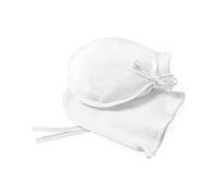 dBb Remond Moufles Bébé Coton - Protection Griffures Nouveau-Né - Lien Satin Réglable - Confort Doux & Respirant - Couleur Blanche