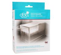 dBb Remond Moustiquaire pour Lit Bébé - Berceaux, Lit parapluie, Lit Enfant - Protection contre Insectes - L135 x P80 x H77 cm