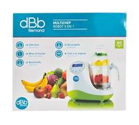 dBb Remond Multichef Robot cuiseur Bébé Robot Culinaire Multifonctions 5en1