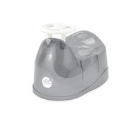 dBb Remond Pot Bébé - Toilettes Apprentissage de la Propreté Enfant - Pot Toilette Bébé - Toilette Portable Enfant - H23 x L34 x l25 cm - Gris translucide