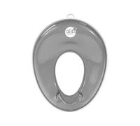 dBb Remond - Réducteur Adaptateur Toilette Enfant - Pourtour antidérapant - Anti-Glisse - Déflecteur Anti-Eclaboussure - Anneau d’Accrochage - Apprentissage Propreté - Confort - Ergonomique - Gris