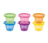 Dbb remond set de 6 petits pots avec couvercles - assortis G