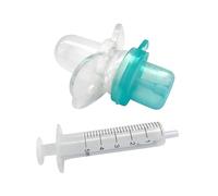 dBb Remond - Sucette Médicament Bébé avec Seringue - Administration Douce - Téterelle Anatomique Silicone Souple - Contrôle Dose Visible - Capuchon Hygiénique - Idéal Nouveau Né, Nourrisson