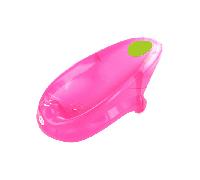 dBb Remond Transat de bain bébé de 0 à 6 mois Forme ergonomique Coloris Rose pailleté